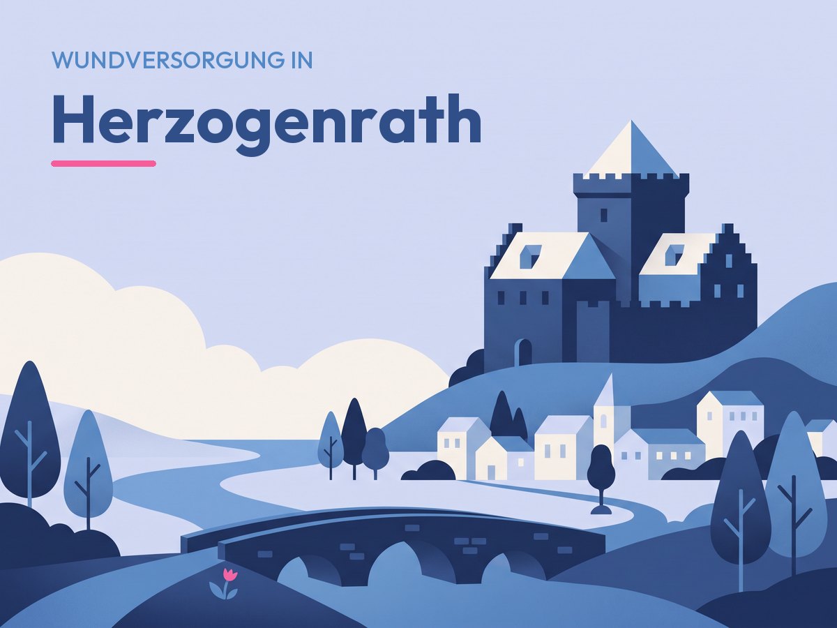 Illustration: Burg Rode über Herzogenrath